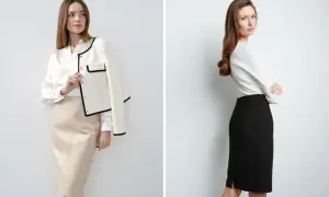 Spódnica ołówkowa midi: Jak nosić? Stylizacje, buty, błędy.