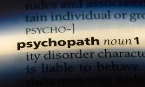 Słowo "psychopath" w słowniku. Czego boi się socjopata? Może konfrontacji z własnymi czynami, które opisuje definicja.