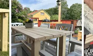 Bygga utebord: Enkla steg för att skapa ett robust utomhusbord. Trädetaljer och verktyg för att bygga ditt eget utebord.