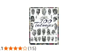 Colección de 700 diseños de tatuajes, perfectos para inspirar a tattoo artists. Incluye retratos, calaveras y motivos florales.