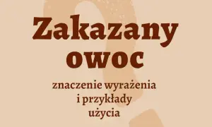 Zakazany owoc frazeologizm - odkryj jego znaczenie i pochodzenie