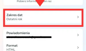 Ustawienie zakresu dat na "Ostatni rok" może pomóc w odzyskaniu wiadomości usuniętych z Messengera.
