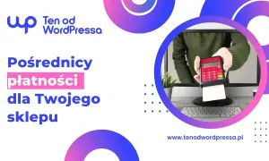 Pośrednicy płatności dla Twojego sklepu WooCommerce. Ręka trzyma terminal płatniczy.