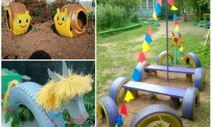 Plac zabaw z opon DIY: Bezpiecznie i kreatywnie w ogrodzie!
