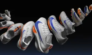 Kolekcja butów Nike, od prototypów po gotowe modele, gotowa do zgłoszenia reklamacji.