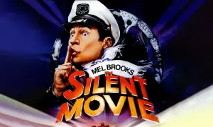 Mel Brooks w filmie "Silent Movie" wzywa do ciszy. To jeden z jego kultowych filmów.