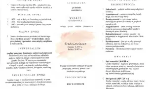 Jakie ideały propagowała epoka średniowiecza i jak wpłynęły na nas?
