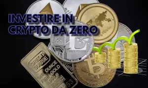 Monete crypto, lingotto d'oro e grafici in crescita: scopri come investire in criptovalute conviene partendo da zero.