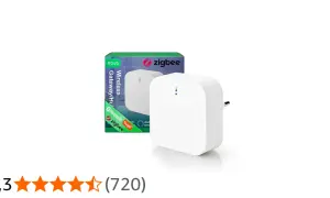 Passerelle sans fil Zigbee et Bluetooth, compatible Tuya. Un appareil essentiel pour votre maison connectée.
