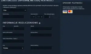 Jak poprawnie wpisać adres rozliczeniowy Steam, aby uniknąć problemów?