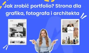 Przykładowe portfolio fotografa ślubnego i architekta. Strona prezentuje projekty i inspiracje.