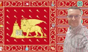 Flaga Wenecji: Złoty Lew i karmazynowe tło co oznaczają?