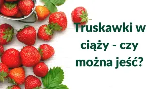Świeże truskawki w ciąży – czy można jeść? Pyszne owoce na białym tle.