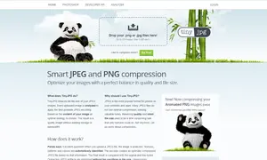 Panda pomaga jak zmniejszyć rozmiar zdjęcia. Przeciągnij pliki .png lub .jpg, aby je skompresować.