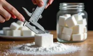 Morceau de sucre : 6g ? Poids, calories et impact santé