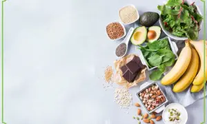 Produkty bogate w magnez: awokado, szpinak, banany, orzechy, nasiona, czekolada. Zadbaj o przyswajalność węglanu magnezu.