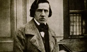 Portret Fryderyka Chopina. Czy wiesz, że uwielbiał grać na fortepianie w ciemności? Oto ciekawe fryderyk chopin ciekawostki.