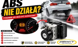 Awaria ABS? Kontrolka świeci, hamowanie wydłużone. Sterownik ABS może być uszkodzony. Sprawdź objawy i zadbaj o bezpieczeństwo.