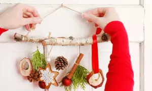 Stwórz ozdoby świąteczne na drzwi: Poradnik DIY krok po kroku