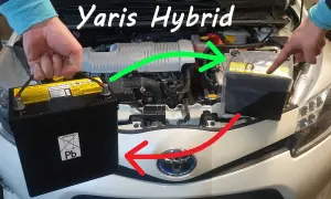 Gdzie jest akumulator 12V w Toyota Yaris Hybrid? Zaskakująca lokalizacja