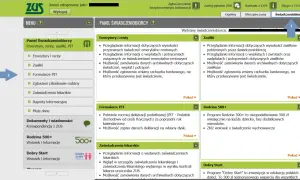 Panel świadczeniobiorcy ZUS. Możliwość pobrania rocznej deklaracji PIT za poprzedni rok. ZUS wysyła PIT do końca stycznia.