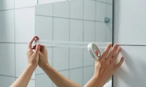 Jak odkleić lustro od ściany bez uszkodzeń i stresu? Sprawdź metody