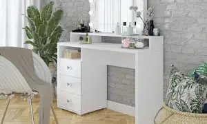 Toaletka połysk: Jakie białe toaletki w połysku są najmodniejsze?