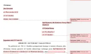 Jak napisać do sądu o odpis wyroku - uniknij błędów w wniosku