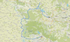Trasy rowerowe Gliwice i okolice. Mapa pokazuje sieć dróg i ścieżek rowerowych, idealnych do odkrywania piękna regionu.