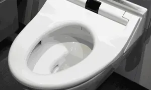 Nowoczesna deska sedesowa z funkcjami bidetu. Dowiedz się, jak zmierzyć deskę sedesową, aby idealnie pasowała.