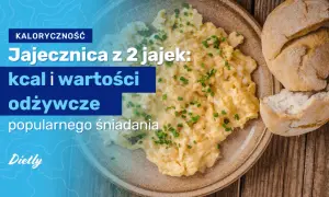 Ile kcal ma jajecznica z 2 jajek? Sprawdź, co naprawdę jesz