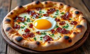 Pizza aux lardons : la recette inratable pour une pâte croustillante