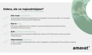 JDG może zatrudniać, ale pamiętaj o ZUS i podatkach. Właściwy wybór formy działalności, np. sp. z o.o., to klucz do sukcesu.