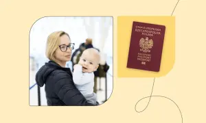 Matka z dzieckiem i polski paszport. Dowiedz się, ile kosztuje paszport dla dziecka, by zaplanować podróż.
