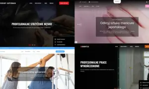 Test strony: barbershop, manicure japoński, fizjoterapia i remonty.
