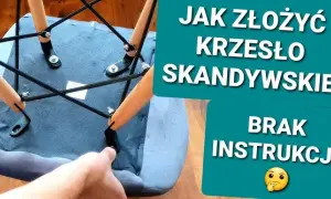 Montaż krzesła krok po kroku: Złóż stabilny mebel bez frustracji