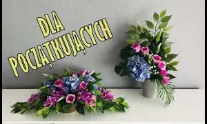 Jak zrobić wiązanki ze sztucznych kwiatów na cmentarz, aby przetrwały lata