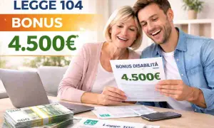 Coppia felice scopre il bonus di 4.500€ previsto dalla Legge 104 per il disturbo borderline.