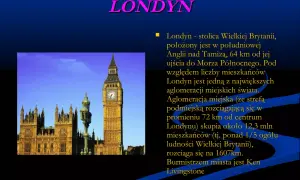 Londyn, stolica Wielkiej Brytanii, to fascynujące miasto. Oto ciekawostki o Londynie: jest jedną z największych aglomeracji świata.