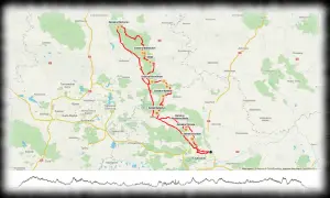Trasa motocyklem po Szlaku Orlich Gniazd: od Olsztyna przez zamki Bobolice, Bydlin, Rabsztyn, Pieskową Skałę, Ojcowski Park Narodowy aż do Krakowa.