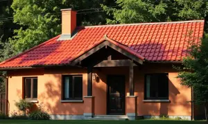 Czerwony dach jaka elewacja - idealne kolory, które zachwycą każdego