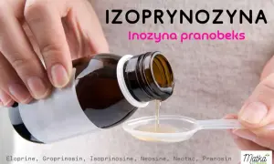 Syrop neosine syrop dla dzieci. Izoprynozyna, inozyna pranobeks w płynie, gotowe do podania.