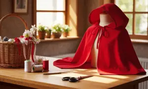 Jak uszyć pelerynę Czerwonego Kapturka? Prosty poradnik DIY