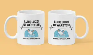 Kubek lekarza: Jaki napis rozbawi każdego medyka?