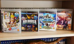 Kolekcja najlepszych gier na PS3: Buzz! Polskie Łamigłówki, Héroes PlayStation Move, PlayStation All-Stars Battle Royale i Uncharted 3.