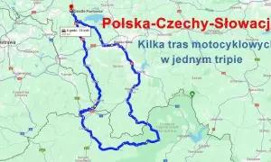 Trasy motocyklowe Czechy: Winkle, winnice i Pekelné doly bez winiety