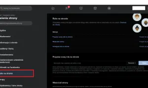 Ustawienia strony Facebook: "Role na stronie" - jak przestać być administratorem strony.