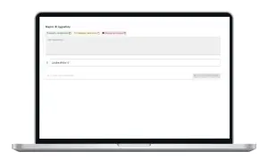 Formularz do napisania wiadomości dla sygnalisty. Można wybrać opcję "Dziękujemy za zgłoszenie", "Potrzebujemy więcej czasu" lub "Dziękujemy za pomysł".
