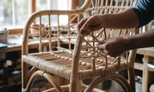 Pęknięty rattan? Jak naprawić krzesło rattanowe krok po kroku