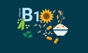 Vitamin B1: Erbsen, Sonnenblumenkerne, Erdnüsse und Haferflocken sind reich an diesem wichtigen Vitamin.